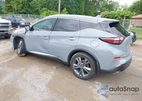 2022 Nissan Murano Platinum from USA, damaged, VIN 5N1AZ2DS2NC125679